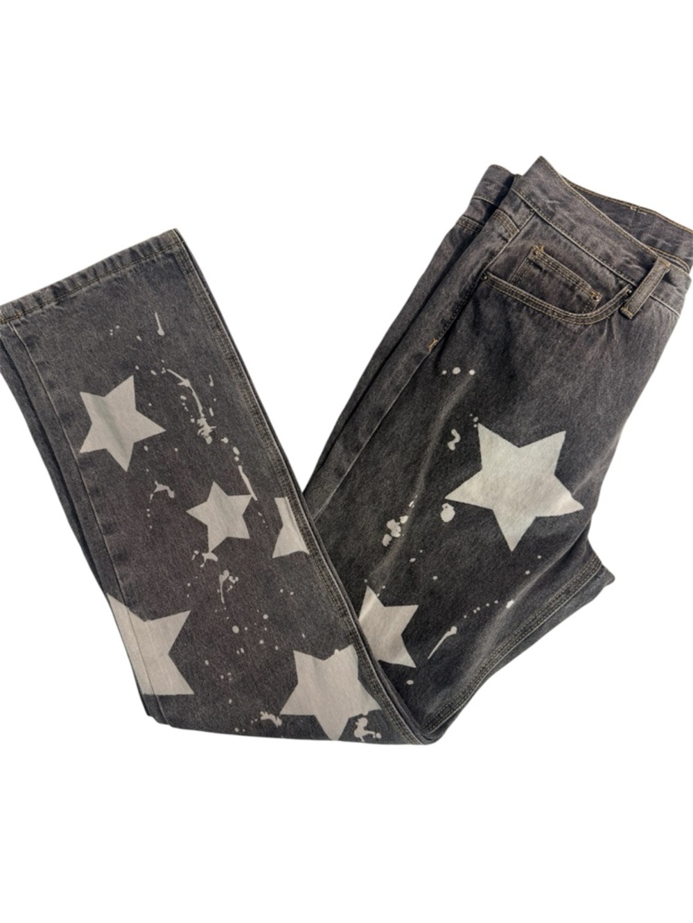 MNML x BabyFace Star Denim Jeans Size 31 Baggy Y2K Streetwear